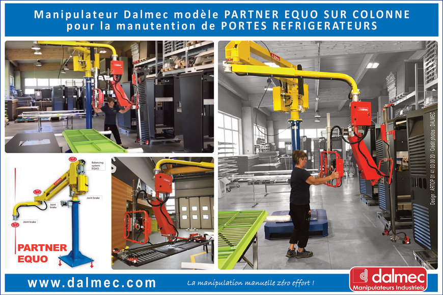 Dalmec présente une nouvelle solution métier anti-TMS pour la MANIPULATION de PORTES REFRIGERATEURS !